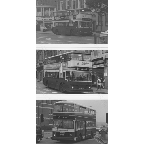 151 - Approx. 200 postcard size black & white and a few colour prints.
A good selection of Bus types and o... 