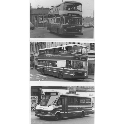 151 - Approx. 200 postcard size black & white and a few colour prints.
A good selection of Bus types and o... 