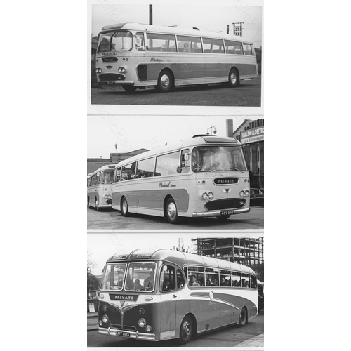 152 - Approx. 200 postcard size black & white and a few colour prints.
A good selection of Bus types and o... 