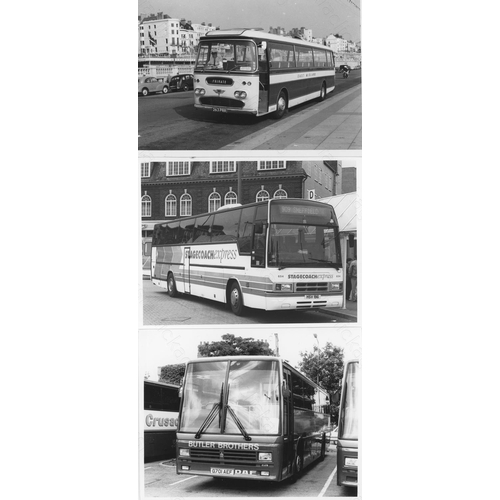 153 - Approx. 200 postcard size black & white and a few colour prints.
A good selection of Bus types and o... 