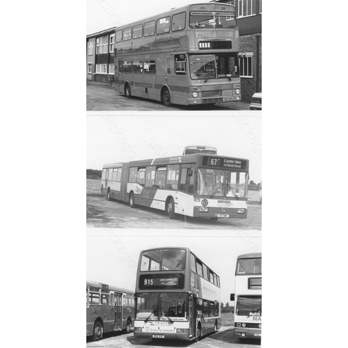 153 - Approx. 200 postcard size black & white and a few colour prints.
A good selection of Bus types and o... 