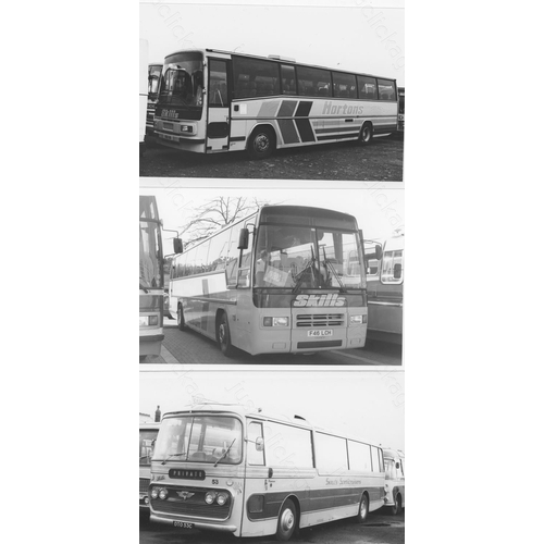 154 - Approx. 200 postcard size black & white and a few colour prints.
A good selection of Bus types and o... 