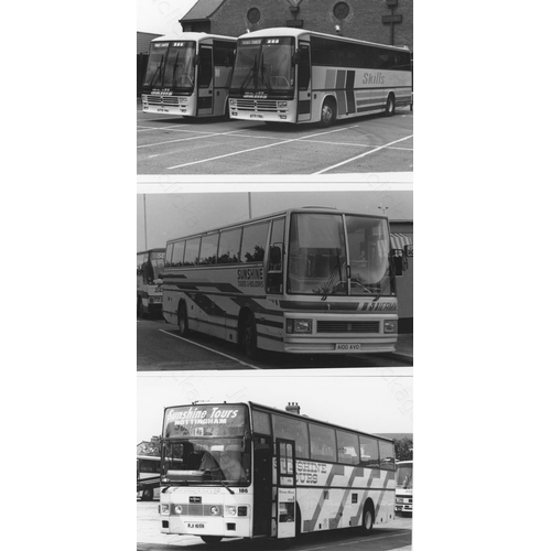 154 - Approx. 200 postcard size black & white and a few colour prints.
A good selection of Bus types and o... 