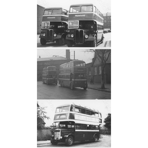 155 - Approx. 200 postcard size black & white and a few colour prints.
A good selection of Buses in the No... 