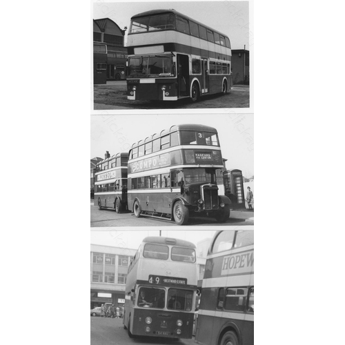 155 - Approx. 200 postcard size black & white and a few colour prints.
A good selection of Buses in the No... 