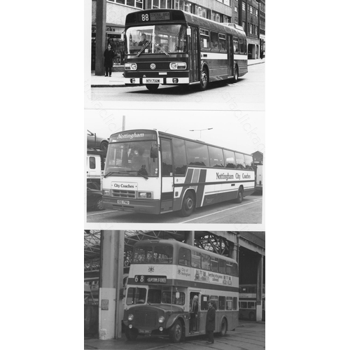 155 - Approx. 200 postcard size black & white and a few colour prints.
A good selection of Buses in the No... 