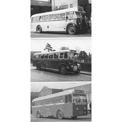 157 - Approx. 200 postcard size black & white and a few colour prints.
A good selection of Bus types and o... 