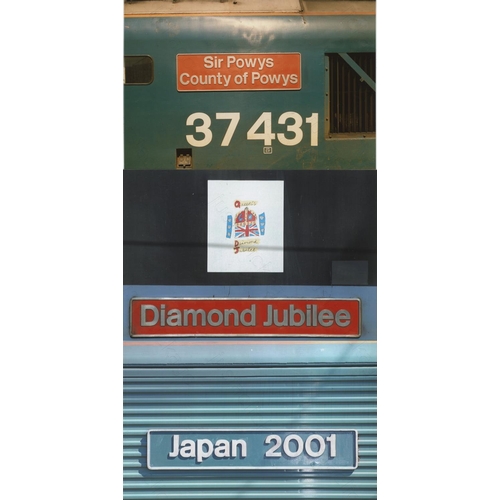 16 - Railway. Modern Traction - Nameplates. An assortment of approx. 220, mostly colour 6