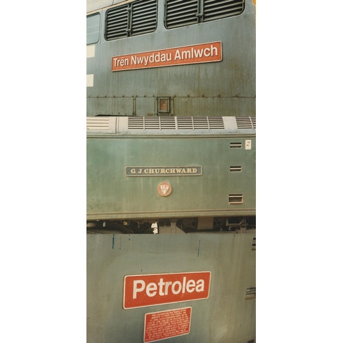 16 - Railway. Modern Traction - Nameplates. An assortment of approx. 220, mostly colour 6