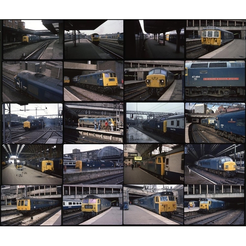 163 - Modern Traction 1970's. A small collection of modern traction by the late photographer David T. Will... 