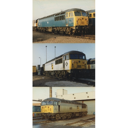 17 - Railway. Modern Traction. An assortment of approx. 300, colour, 6