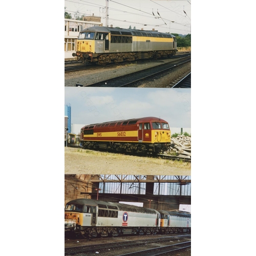 17 - Railway. Modern Traction. An assortment of approx. 300, colour, 6