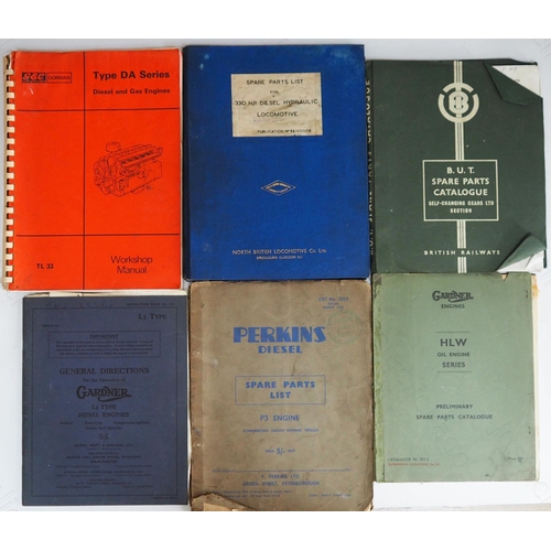 179 - Railway. An assortment of 15 engineering and railway hard/softback books. Includes operators manual ... 