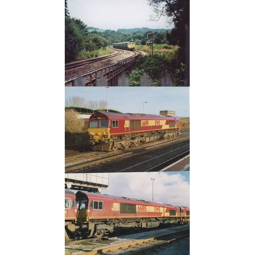 18 - Railway. Modern Traction. An assortment of approx. 500+, colour, 6