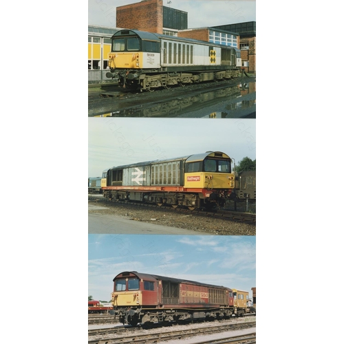 18 - Railway. Modern Traction. An assortment of approx. 500+, colour, 6