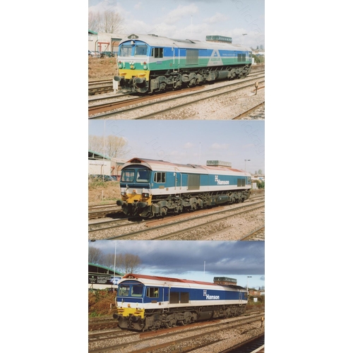 18 - Railway. Modern Traction. An assortment of approx. 500+, colour, 6