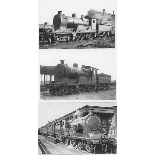 185 - Railway. Ex L.N.E.R./ ex Great Eastern locomotives, the majority are in pre- BR days. A fine collect... 