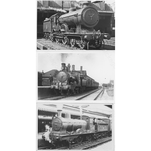 185 - Railway. Ex L.N.E.R./ ex Great Eastern locomotives, the majority are in pre- BR days. A fine collect... 