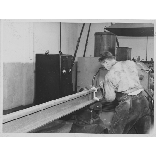 197 - A box of assorted track maintenance photographs. Approx. 
200 black and white prints, with a few col... 