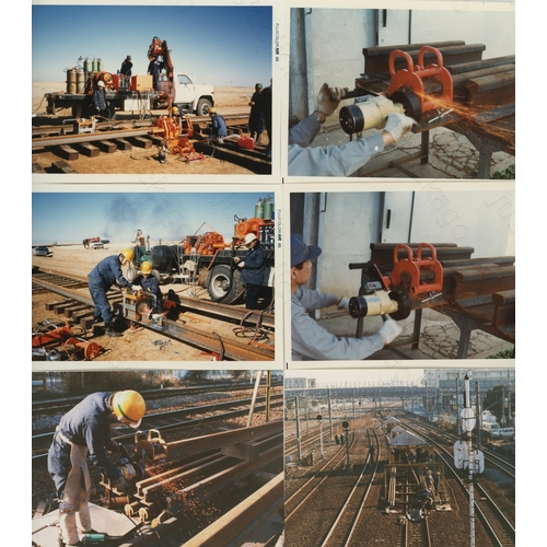 197 - A box of assorted track maintenance photographs. Approx. 
200 black and white prints, with a few col... 