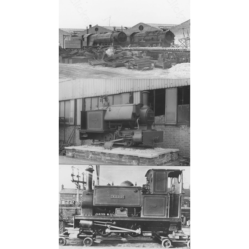 198 - Railway. Industrial Locomotive Builders. An interesting lot of Industrial Locomotive builders prints... 