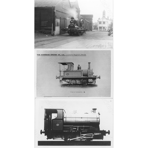 198 - Railway. Industrial Locomotive Builders. An interesting lot of Industrial Locomotive builders prints... 