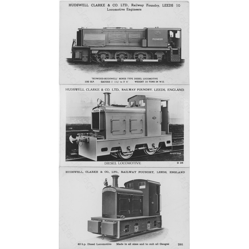 199 - Railway. Industrial Locomotive Builders. An interesting lot of Industrial Locomotive builders prints... 