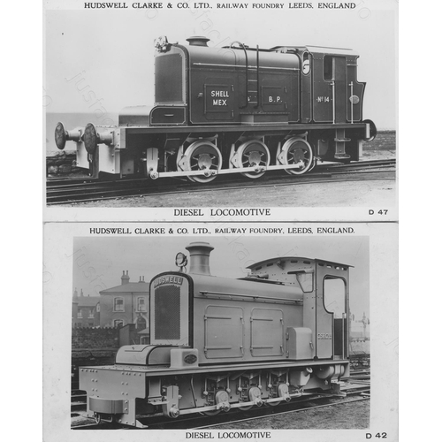 199 - Railway. Industrial Locomotive Builders. An interesting lot of Industrial Locomotive builders prints... 