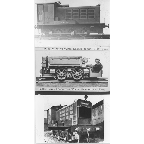 199 - Railway. Industrial Locomotive Builders. An interesting lot of Industrial Locomotive builders prints... 