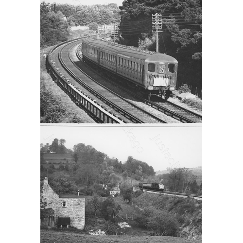 20 - Railway. Modern traction. Original dark room prints by John Vaughan taken at some of his favourite l... 