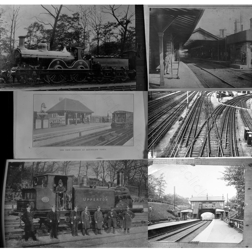 215 - Trams and Tramways and London Transport. A selection of approx. 460 black and white COPY negatives. ... 