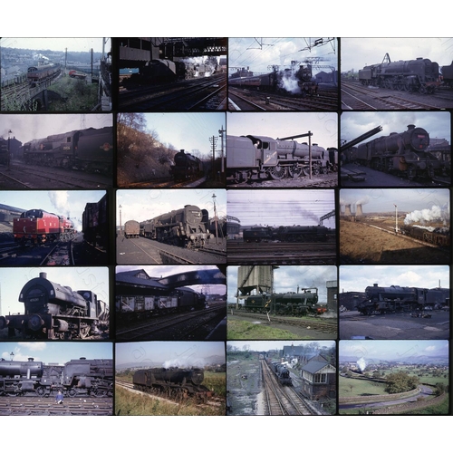 218 - Railway. B.R. Steam. Approx. 50 x 35mm original Kodak colour slides. A good quality selection, most ... 