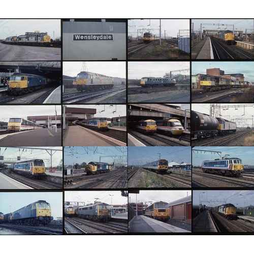 234 - Modern Traction 1980's. A collection of modern traction by the late photographer David T. Williams o... 