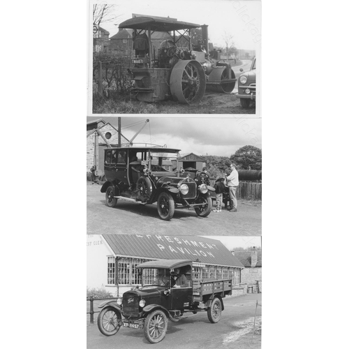 241 - An assortment of traction engines, early lorries, steam rollers (pre-preservation), early cars, stea... 