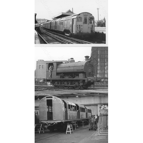 248 - London Transport. Approx. 100, black and white, postcard size prints, with very minor duplication. F... 