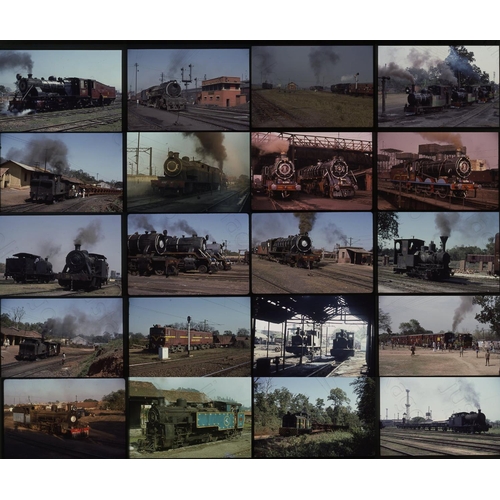 265 - Overseas Traction. INDIA. Approx. 50 x 35mm colour slides on mostly Kodak film stock. A couple of ha... 