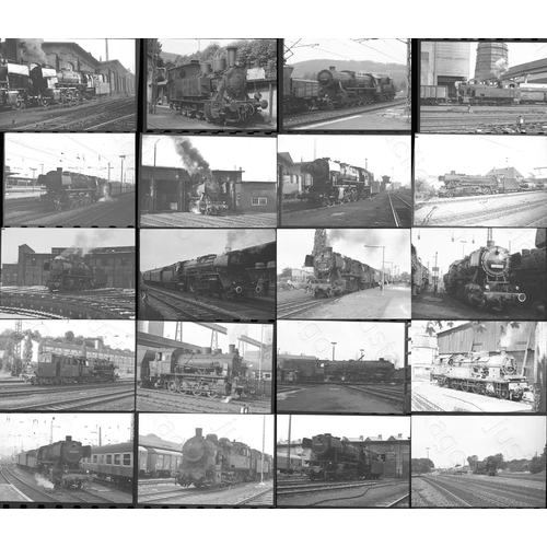 273 - Railway. Overseas Traction GERMANY. Approx. 50, black and white, individual negatives, mostly 35mm. ... 