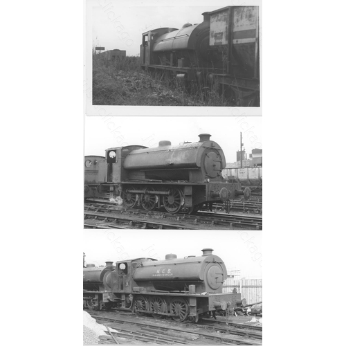 281 - Railway. Industrial NCB Colliery locomotives and scenes around the U.K. A good quality selection of ... 