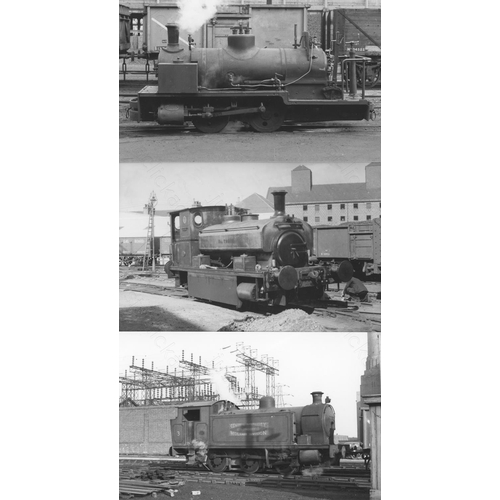 282 - Railway. Industrial locomotives and scenes around the U.K. A good quality selection of approx. 335, ... 