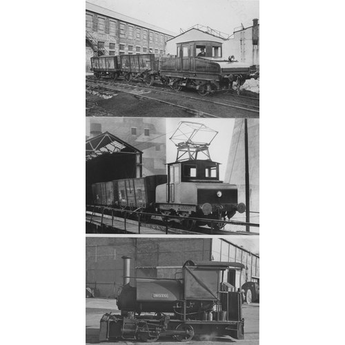 282 - Railway. Industrial locomotives and scenes around the U.K. A good quality selection of approx. 335, ... 