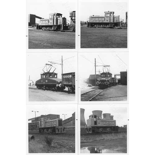 282 - Railway. Industrial locomotives and scenes around the U.K. A good quality selection of approx. 335, ... 