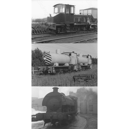 282 - Railway. Industrial locomotives and scenes around the U.K. A good quality selection of approx. 335, ... 