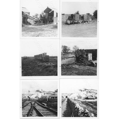 284 - Railway. Industrial locomotives and scenes around the U.K. A good quality selection of approx. 480, ... 