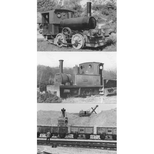 284 - Railway. Industrial locomotives and scenes around the U.K. A good quality selection of approx. 480, ... 