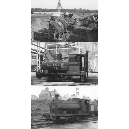 284 - Railway. Industrial locomotives and scenes around the U.K. A good quality selection of approx. 480, ... 