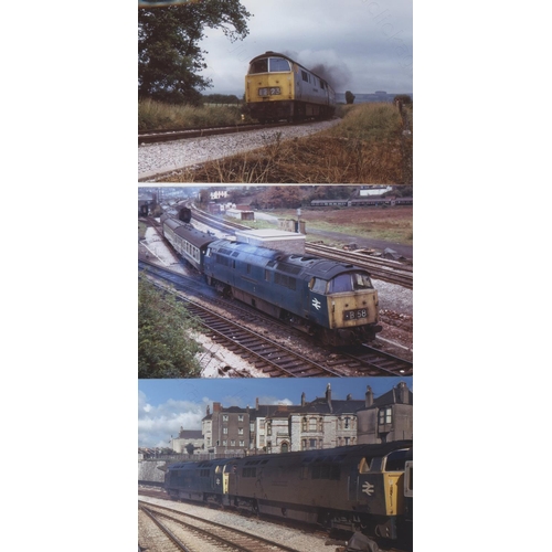 285 - Railway. Modern Traction. A fine collection of approx. 315 colour 6