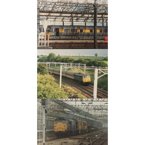 286 - Railway. Modern Traction. A large assortment of approx. 900, mostly 6