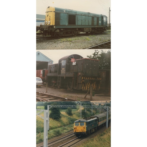 286 - Railway. Modern Traction. A large assortment of approx. 900, mostly 6