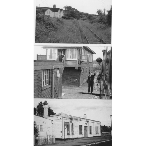 288 - Railway. Ex GWR locomotives and scenes. Approx. 300 black and white and a few colour postcard size p... 