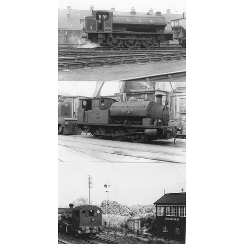 290 - Railway. Industrial NCB Colliery locomotives and scenes around the U.K. A few ex BR locos and trip w... 